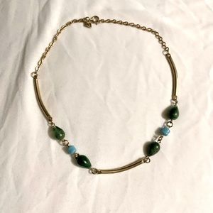 Vintage Sarah Cov beaded choker necklace